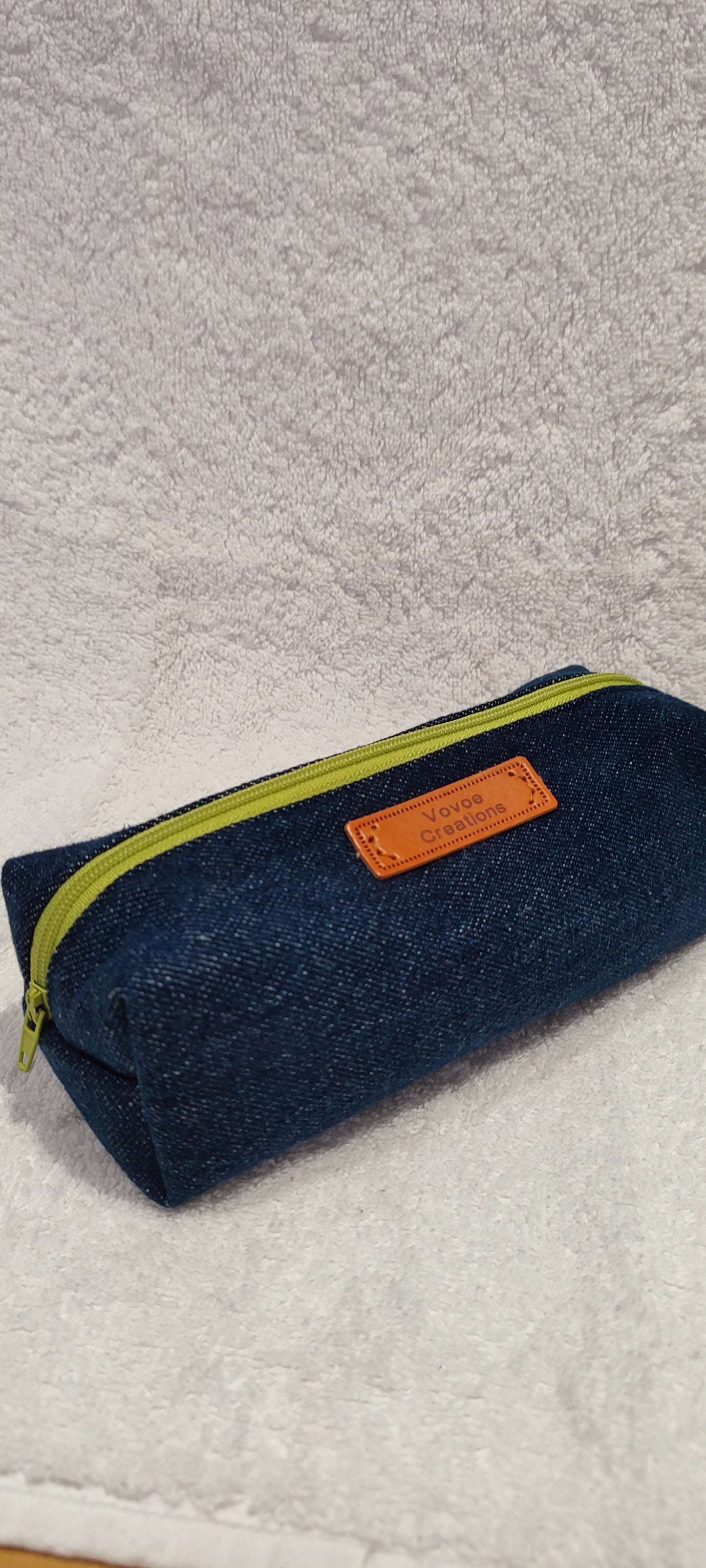 Denim Pencil Case