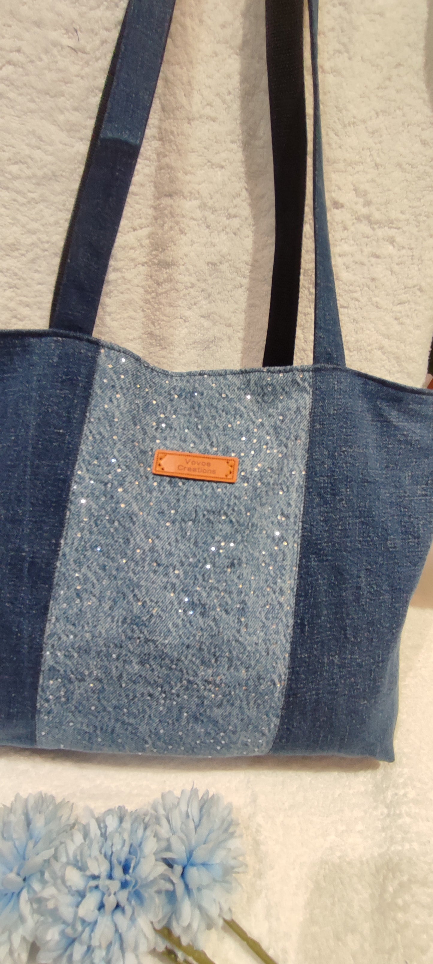 Medium Denim Tote bag